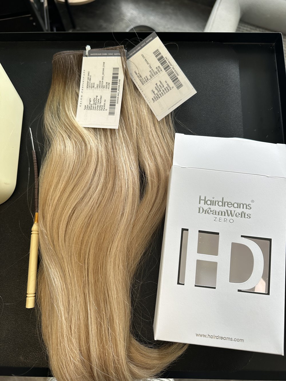 Hairdreams DreamWefts Zero Echthaar-Tresse
